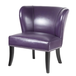 Madison Park Hilton Accent Chair In Purple - All