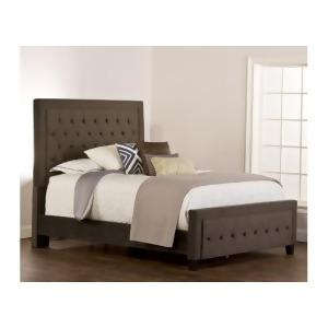 Hillsdale Kaylie Upholstered Panel Bed in Pewter - All