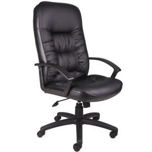 Boss Chairs Boss High Back Leatherplus Chair - All