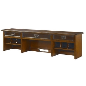 Hammary Mercantile Desk Hutch in Whiskey - All