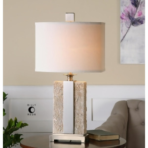 Uttermost Bonea Stone Ivory Table Lamp - All