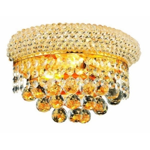 Lighting By Pecaso Adele Collection Wall Sconce W12in H6in E7in Lt 2 Gold Finish - All