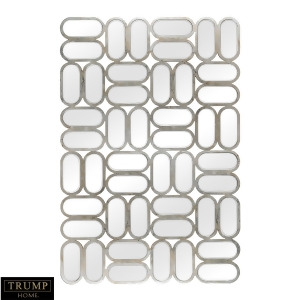 Sterling Industries Trump Home Oblong Pattern Mirror - All
