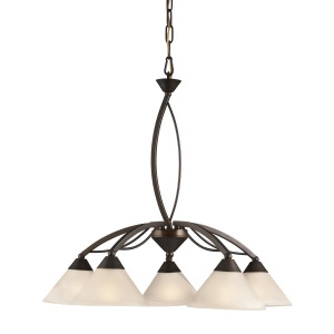 Elk Lighting 5 Light Chandelier In Oil Rubbed Bronze 17646/5 - All