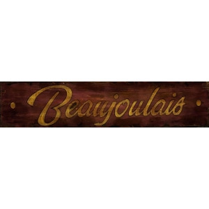 Red Horse Beaujolais Sign - All