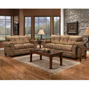 American Furniture Wild Horses Two Piece Lodge Set - All