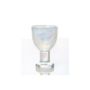 Abigails Stone age White Wine Glass In White Pearl Alabaster Finish Set of 4 - All