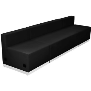 Flash Furniture Zb-803-680-set-bk-gg Hercules Alon Series Black Leather Receptio - All