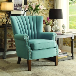 Homelegance Essex Accent Chair in Blue Grey - All
