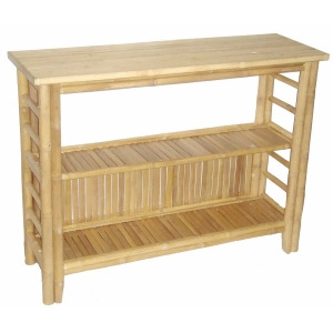 Bamboo Fancy Console Table - All