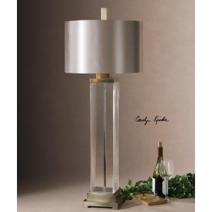 Uttermost Drustan Clear Glass Table Lamp - All