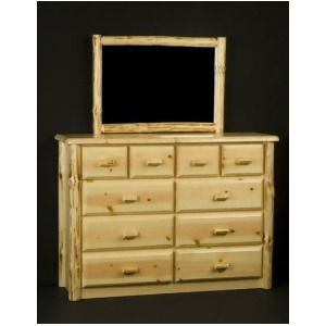 Viking Wilderness 10 Drawer Chesser in Clear Finish - All