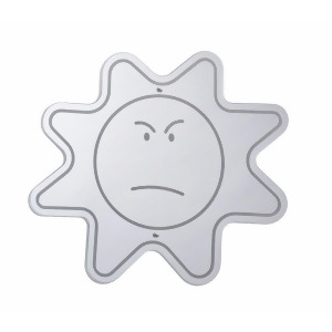 Whitney Brothers Angry Face Mirror - All
