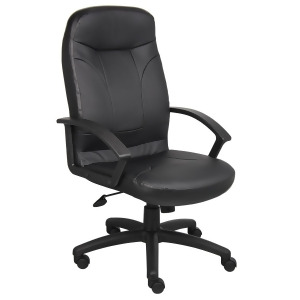 Boss Chairs Boss High Back Leatherplus Chair - All