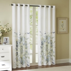 Madison Park Solange Floral Watercolor Window Curtain - All