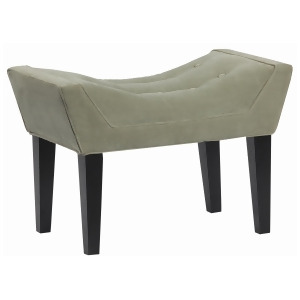Leffler Maddie Button Tufted Single Bench in Portsmouth Loden - All