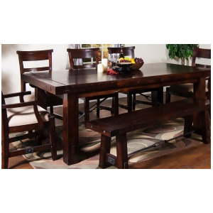 Sunny Designs Vineyard Extension Table In Rustic Mahogany - All