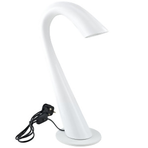 Modway Gooseneck Table Lamp in White - All
