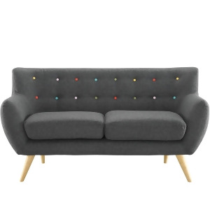 Modway Remark Loveseat In Gray - All