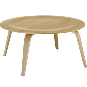 Modway Plywood Coffee Table in Natural - All