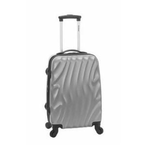 Rockland Silver Wave Melbourne 20 Expandable Abs Carry On - All