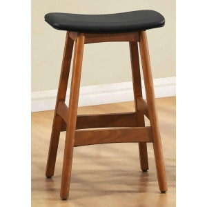 Homelegance Ride Counter Height Stool w/ Black Seat Set of 2 - All