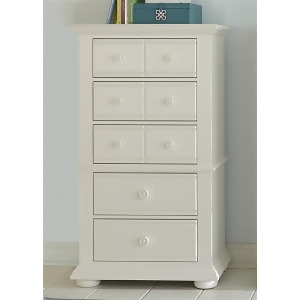 Liberty Furniture Summer House Lingerie Chest in Oyster White Finish - All
