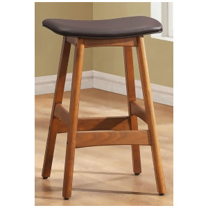 Homelegance Ride Counter Height Stool w/ Brown Seat Set of 2 - All