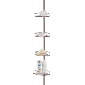 Taymor Shower Tension Pole with Four Baskets - All