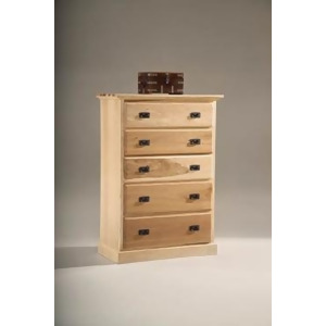 A-america Amish Highlands 5 Drawer Chest - All