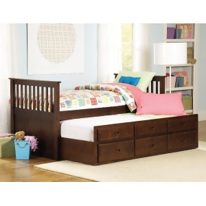 Homelegance Zachary Twin/Twin Trundle Bed - All
