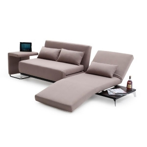 J M Furniture Premium 2 Piece Living Room Set in Biege - All