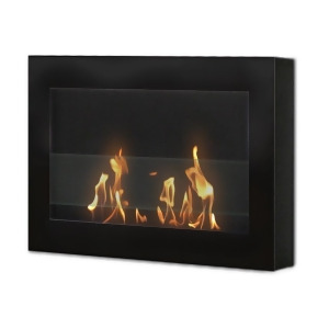 Anywhere Fireplace Indoor Wall Mount Fireplace Soho Black Model - All