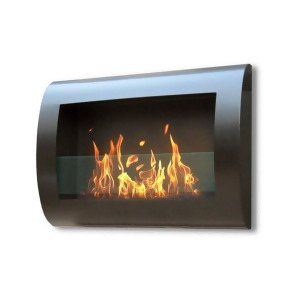 Anywhere Fireplace Indoor Wall Mount Fireplace Chelsea Model Black - All