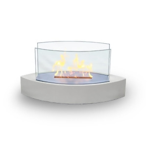Anywhere Fireplace Tabletop Fireplace Lexington Model White - All