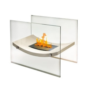 Anywhere Fireplace Floor Standing Fireplace Broadway Model Biege - All