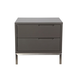 Moe's Home Naples Side Table In Grey - All