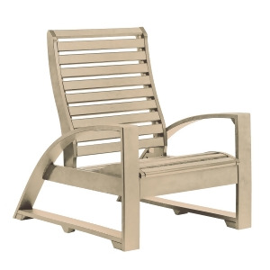 C.r. Plastics St Tropez Lounger Chair in Beige - All