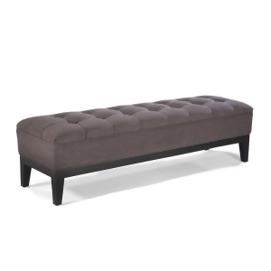 Moes Home Capello Bench in Charcoal - All