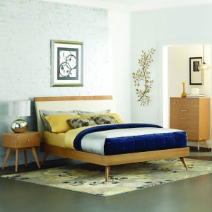 Homelegance Anika 3 Piece Platform Bedroom Set in Light Ash - All
