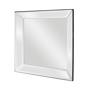 Howard Elliott 65018 Vogue Square Mirror w/ Beveled Pitched Frame - All