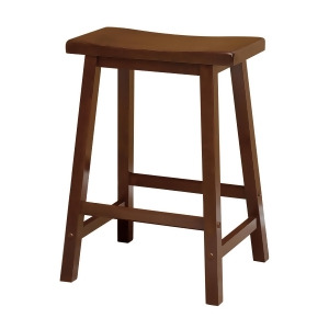 Winsome Wood Saddle Seat 24 Inch Stool Single - All