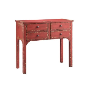 Stein World Wilber Accent Console In Red - All