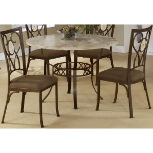 Hillsdale Brookside Oval Fossil Back Dining Side Chair Set of 2 - All