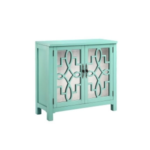 Stein World Laden Accent Cabinet In Turquoise - All