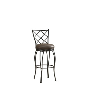 American Heritage Ava Collection Bar Height Barstool in Coco - All