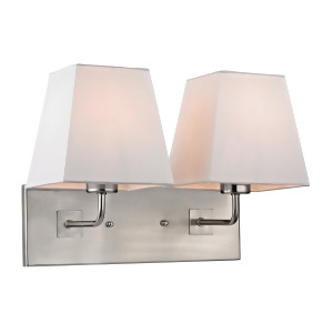 Elk Lighting Beverly Collection 2 Light Sconce In Brushed Nickel 17161/2 - All