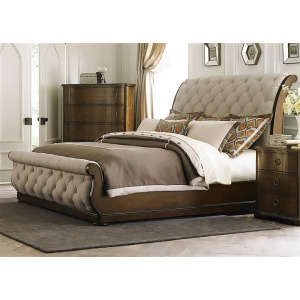 Liberty Furniture Cotswold Sleigh Bed in Cinnamon Finish - All