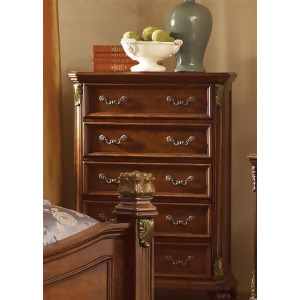 Liberty Furniture Messina Estates 5 Drawer Chest in Cognac Finish - All