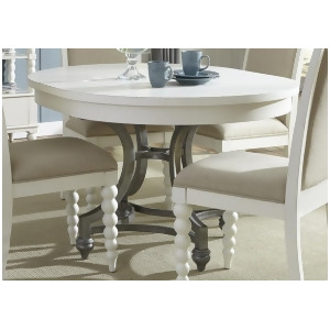 Liberty Furniture Harbor View Ii Round Dining Table in Linen - All